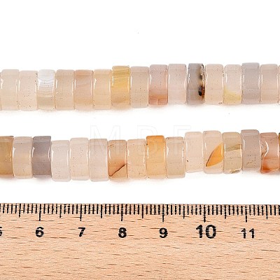 Natural White Agate Beads Strands G-T138-54-1