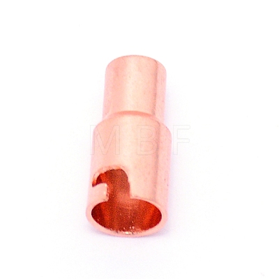 Brass Magnetic Clasps STAS-WH0038-07RG-1