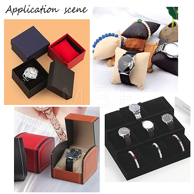   Lint Bracelet/Watch Pillow Jewelry Displays BDIS-PH0001-03-1