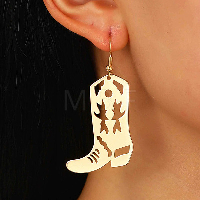 Alloy Dangle Earrings WGE566C-02-1