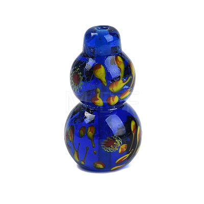 Handmade Lampwork Beads LAMP-Q005-08B-1