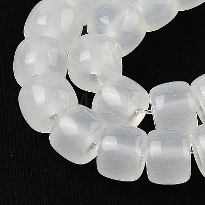 Baking Plating Glass Beads Strands GLAA-H036-01B-1