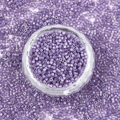 11/0 Grade A Baking Paint Glass Seed Beads SEED-S030-1151-1