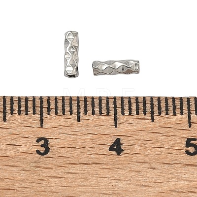 304 Stainless Steel Tube Beads STAS-Z192-07P-02-1