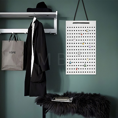 Felt Wall-Mounted Jewelry Hanging Rolls AJEW-WH0314-564A-1