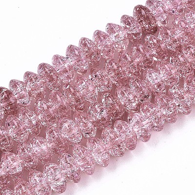 Crackle Glass Beads GLAA-S192-004C-1