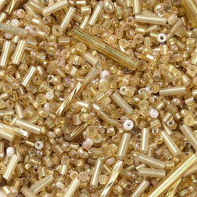 Opaque & Transparent Glass Seed Beads SEED-A030-05A-1