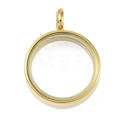 Ion Plating(IP) 304 Stainless Stee Locket Pendants X-STAS-S132-16G-02-1