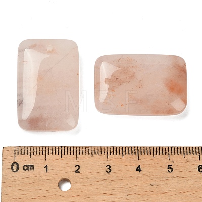 Natural Xinjiang Golden Silk Jade Pendants G-G290-04-1
