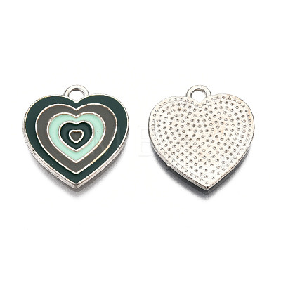 Alloy Enamel Pendants ENAM-N054-93P-1