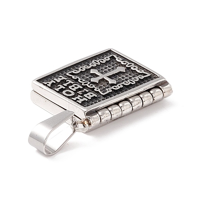 304 Stainless Steel Pendants for Teachers' Day STAS-M299-03AS-1