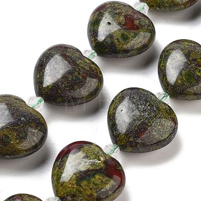 Natural Dragon Blood Beads Strands G-C150-A07-01-1