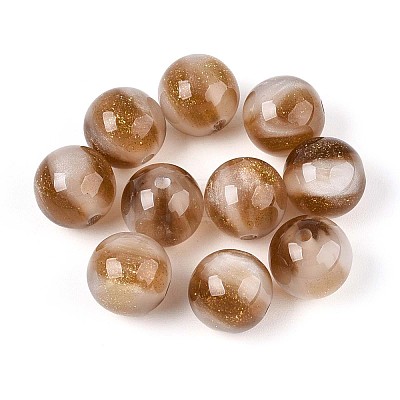 Opaque Resin UV Reactive Beads RESI-N049-10mm-03-01-1