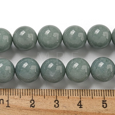 Natural Myanmar Jadeite Beads Strands G-B099-C07-06-1