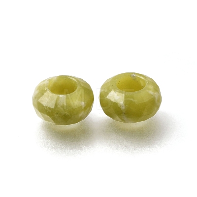 Natural Lemon Jade European Beads GG-NH0003-A15-1