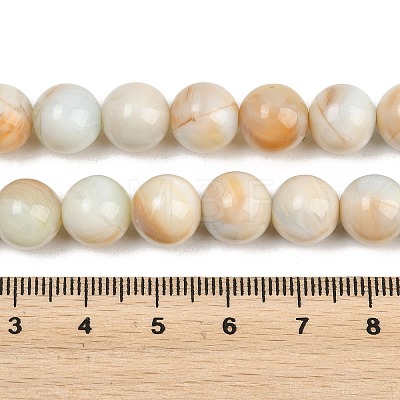 Handmade Lampwork Beads Strand LAMP-B056-10mm-1