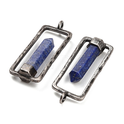 Dyed Natural Lapis Lazuli Pendants GG-CBACC2B-06AS-05-1