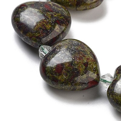 Natural Dragon Blood Beads Strands G-C150-A07-01-1