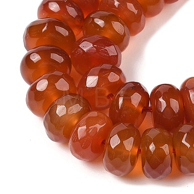 Natural Carnelian(Dyed & Heated) Beads Strands G-Q194-A01-01-1