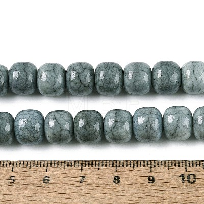 Ombre Effect Dyed Glass Beads Strands GLAA-N067-01A-15-1