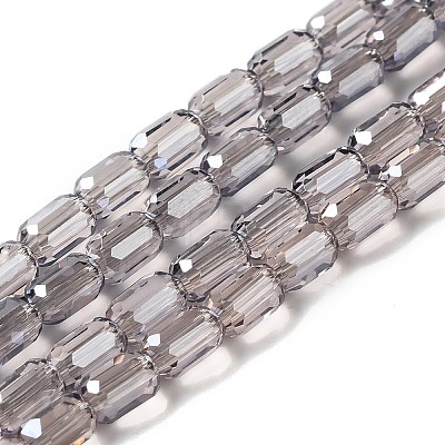 Electroplate Glass Beads Strands EGLA-D031-01-11-1