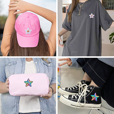 24Pcs 2 Colors Polyester Heat Transfer Vinyl Sheets PATC-TA0001-16-1