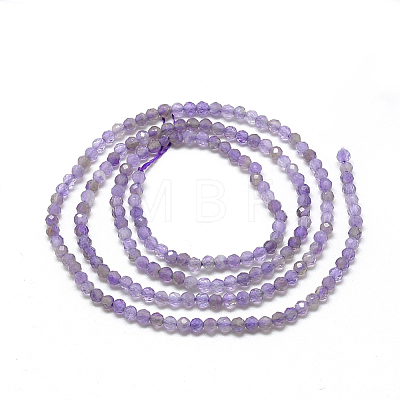 Natural Amethyst Beads Strands G-S264-20-2mm-1