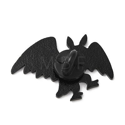 Halloween Bat Enamel Pin JEWB-A011-01EB-03-1