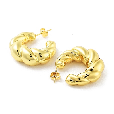 Brass Stud Earrings KK-R150-04E-1