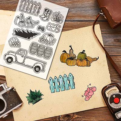 Custom PVC Plastic Clear Stamps DIY-WH0439-0134-1