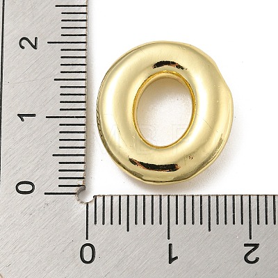 Brass Micro Pave Clear Cubic Zirconia Pendants KK-E093-04G-O-1
