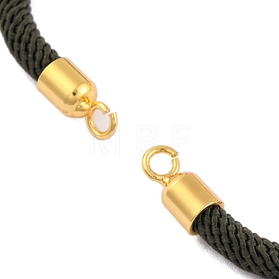 Nylon Cords Bracelet Makings Fit for Connector Charms AJEW-P116-02G-25-1