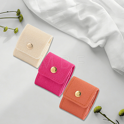 3Pcs 3 Styles PU Leather Jewelry Rolls ABAG-CL0001-70B-1