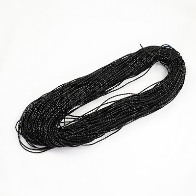 Braided Imitation Leather Cords LC-S005-002-1