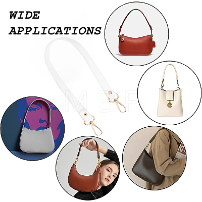 Imitation Leather Bag Handles PURS-WH0005-10G-02-1