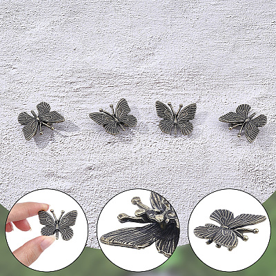 Brass Display Decorations DJEW-SP0001-44A-1