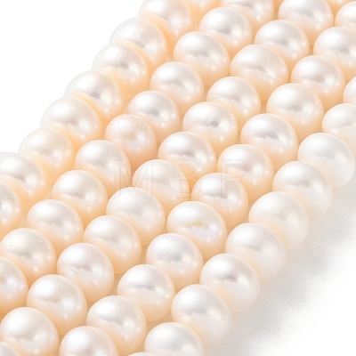 Natural Cultured Freshwater Pearl Beads Strands PEAR-I007-02N-05C-1