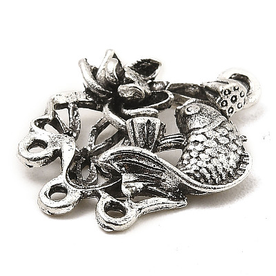 Tibetan Style Alloy Chandelier Component Links FIND-E041-06AS-1