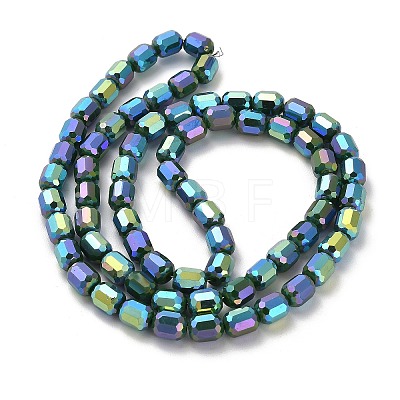 Electroplate Glass Beads Strands EGLA-D030-06G-1
