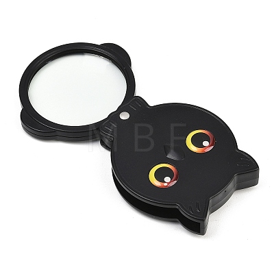 Owl Foldable Acrylic Portable Clip-On 8X Magnifying Glass TOOL-F020-01A-1
