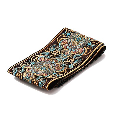 Ethnic Style Polyester Ribbon OCOR-WH0060-78A-1