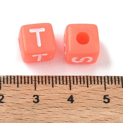 Opaque Acrylic Beads AC-CBA7818-01E-1