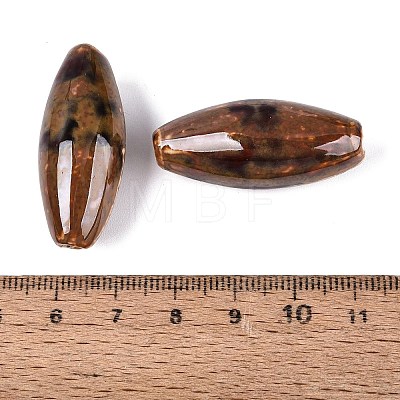 Vintage Handmade Porcelain Beads PORC-N013-23-02-1