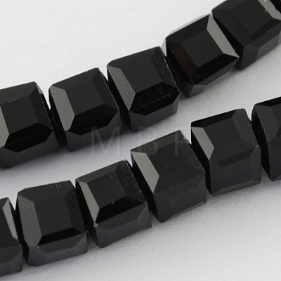 Glass Bead Strands X-GLAA-R041-8x8mm-20-1