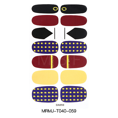 Full Cover Nail Art Stickers MRMJ-T040-059-1