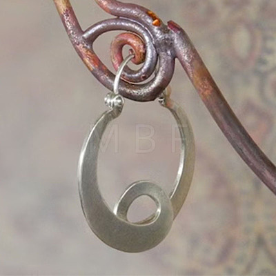 Alloy Hoop Earrings FS-WG733CB-01-1