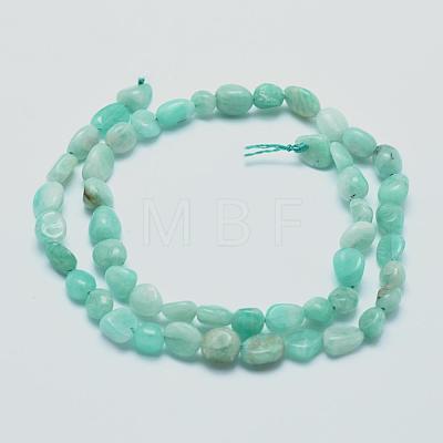 Natural Amazonite Beads Strands G-E483-50-1