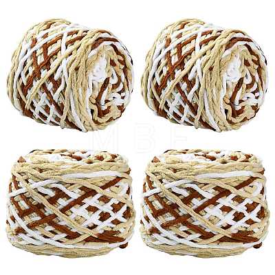 4 Bundles Polyester Yarn FB-FSB9EF-01G-1