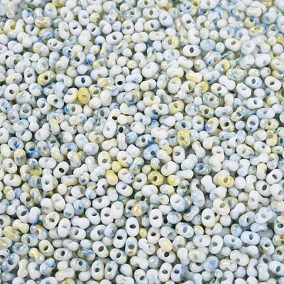 Baking Paint Glass Seed Beads SEED-C003-01N-1