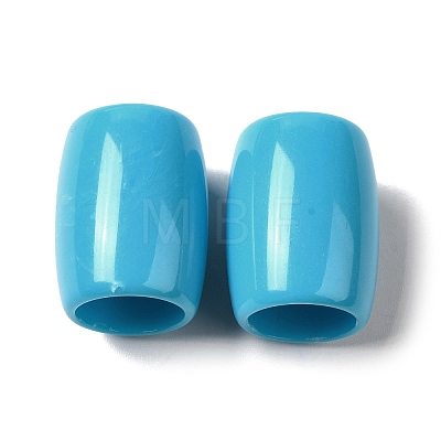 Opaque Acrylic Beads OACR-G015-07-1